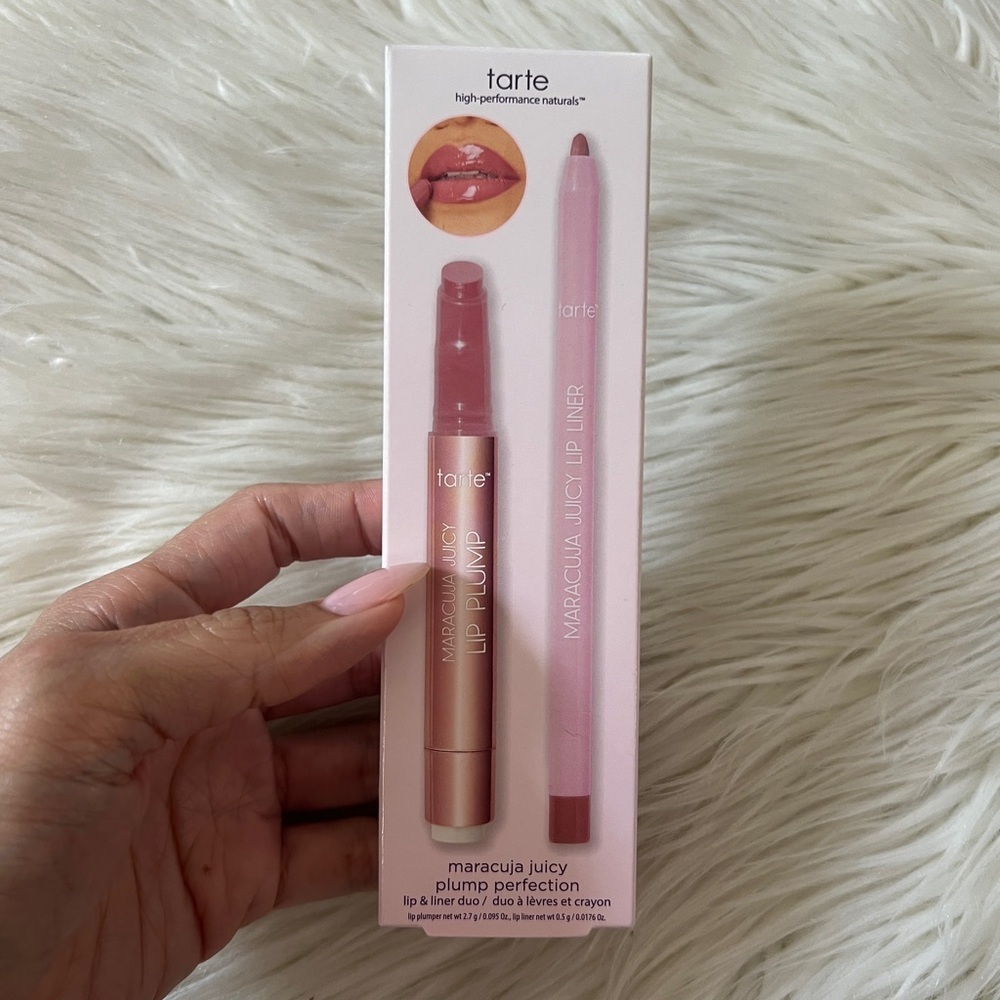 Tarte Maracuja Juicy Lip Plump & Liner Set - Primrose & Buff